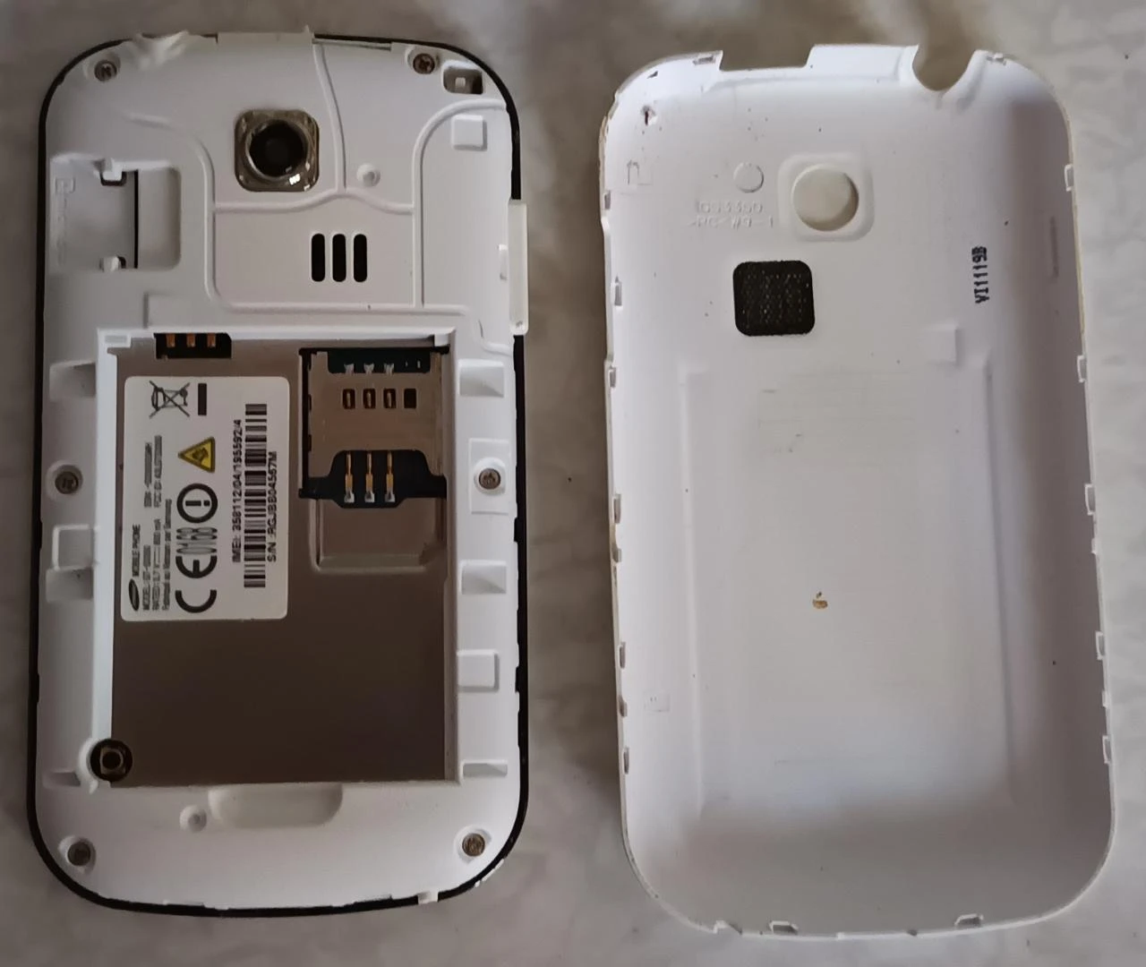 📱 Samsung Chat 335 Phone (GT-S3350) - White (Wi-Fi) for Spare Parts – photo 2